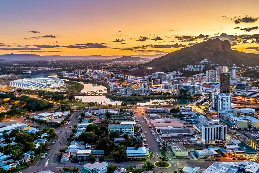 Townsville aerial view