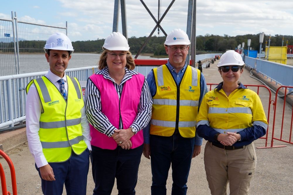 Building Queensland’s future by investing in critical dam upgrades.