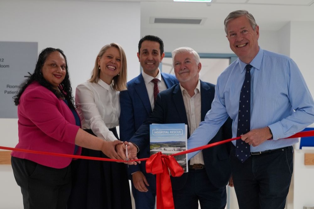 The Hospital Rescue Plan has delivered the first new 32-bed ward as part of the Cairns Hospital Expansion.