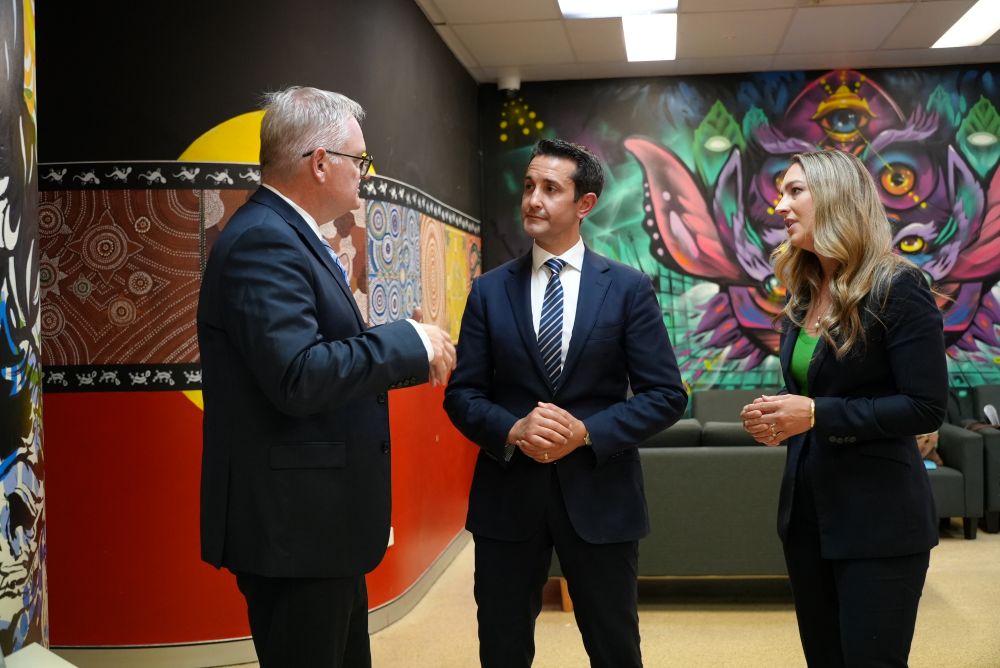 Premier and the Minister for Youth Justice and Victim Support visit the 