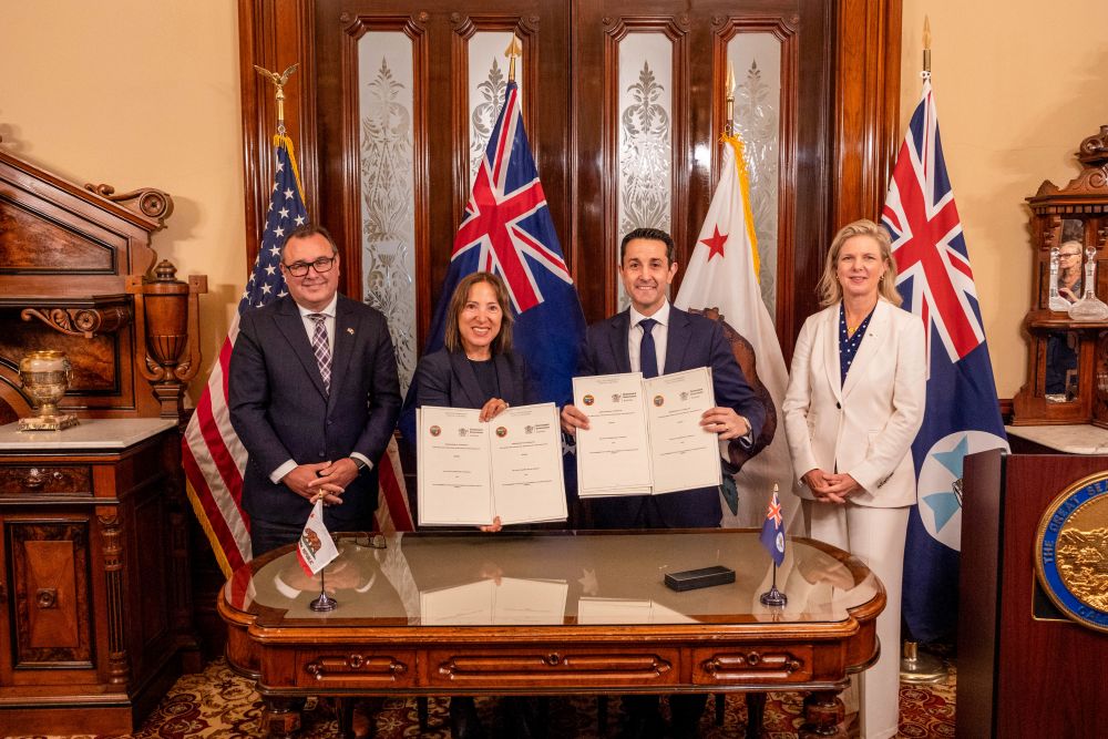 The Premier has secured a five-year agreement with the Californian Government to strengthen agricultural innovation and grow primary industries output in Queensland.
