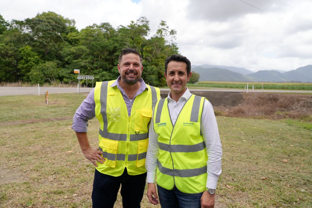 Works are starting on new Bruce Highway upgrades in North Queensland at Gairloch, to improve safety and flood resilience